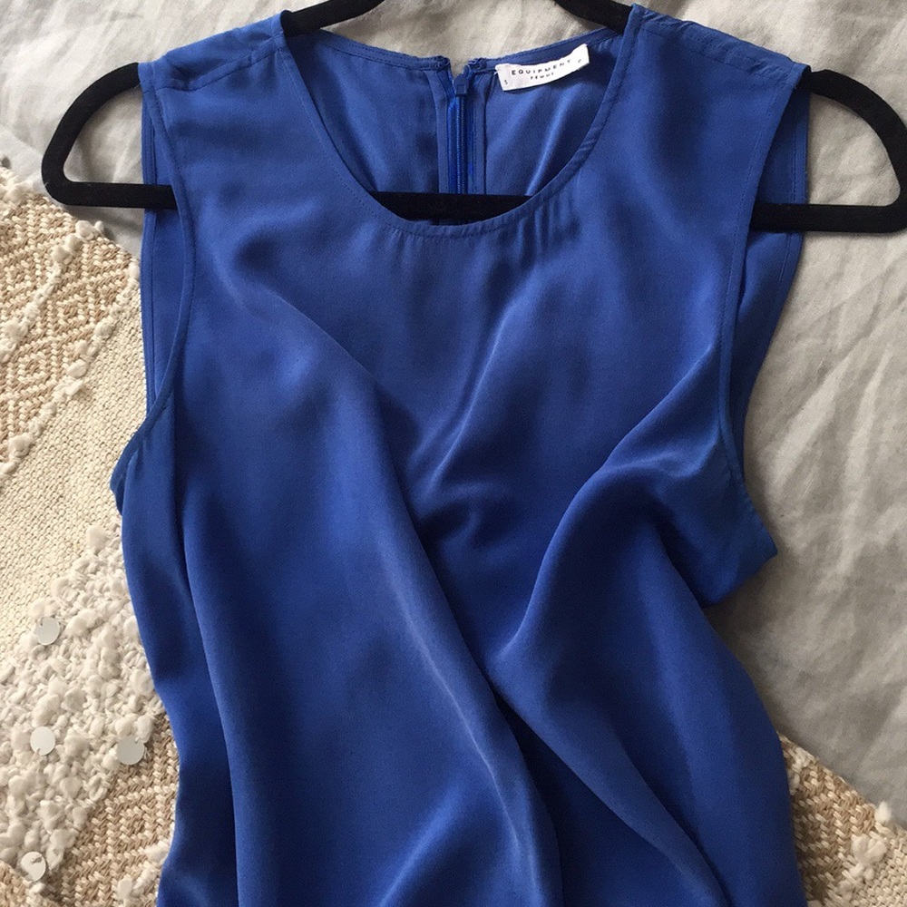 Equipment silk dress